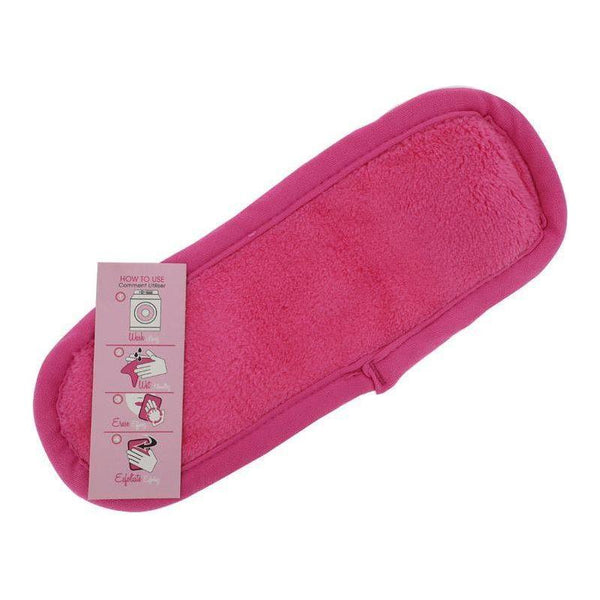 Mini Make Up Eraser Remover Pink Cloth Anti Bacterial - 2 Pack - Glam Global UKMakeup Eraser