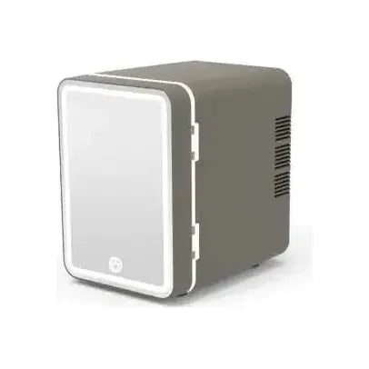 Mini Makeup Fridge with LED Mirror - Glam Global UK