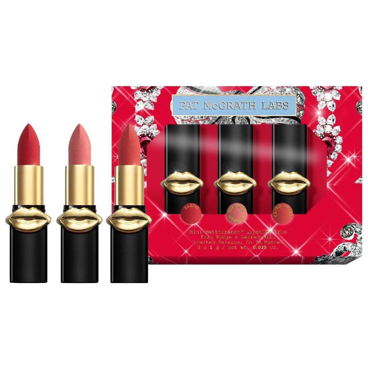 Mini Mattetrance Lipstick Trio Limited Release: Go - To Mattes (Limited Edition) - Glam Global UK