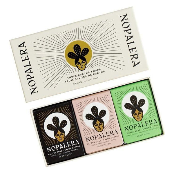 Nopalera Mini Soap Trio Gift Set - Glam Global UKNopalera
