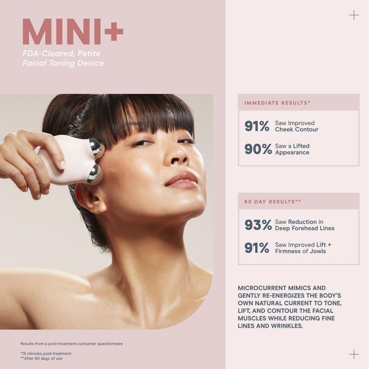 NuFACE Mini+ Starter Kit | Smart Microcurrent Device for Sculpting & Firming - Glam Global UKNuFace