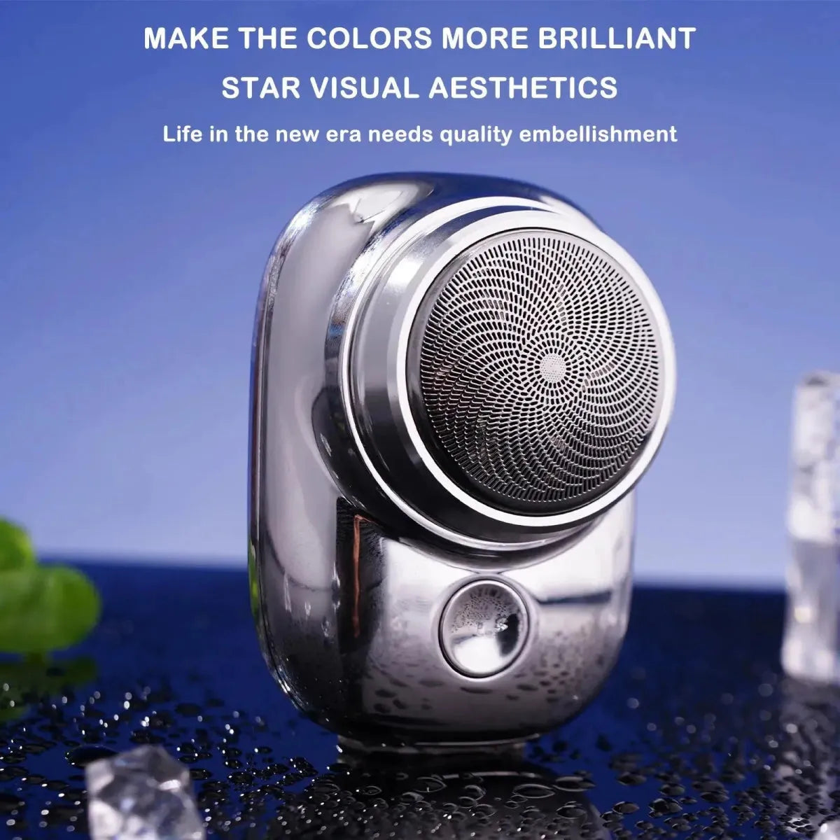 Mini USB Shaver – Compact, Wet/Dry, Painless Precision for On - the - Go Grooming - Glam Global UK