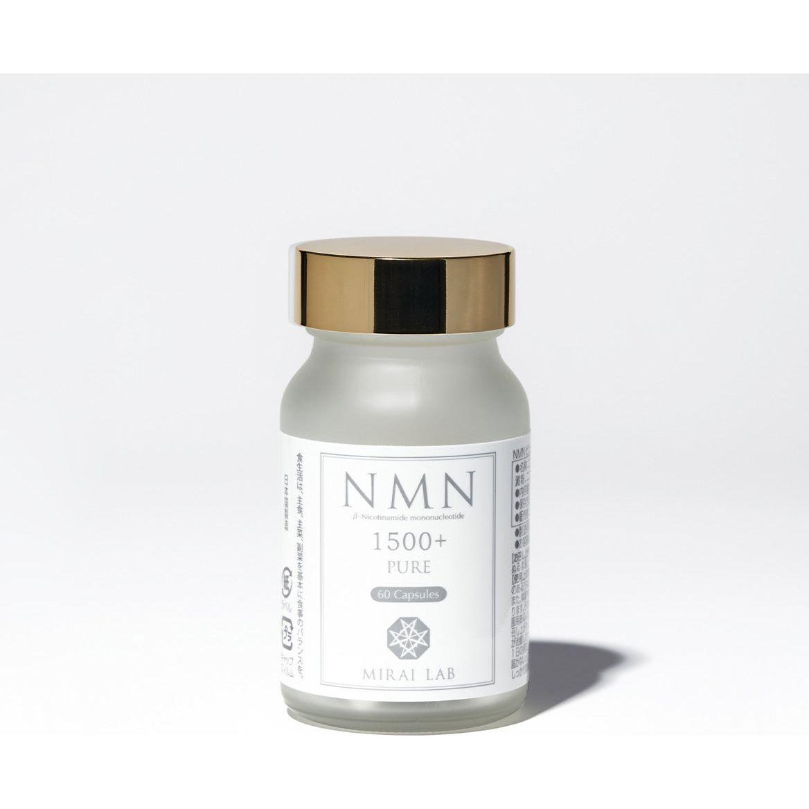 MIRAI LAB NMN 1500+ Pure Plus (60 capsules) - Glam Global UK