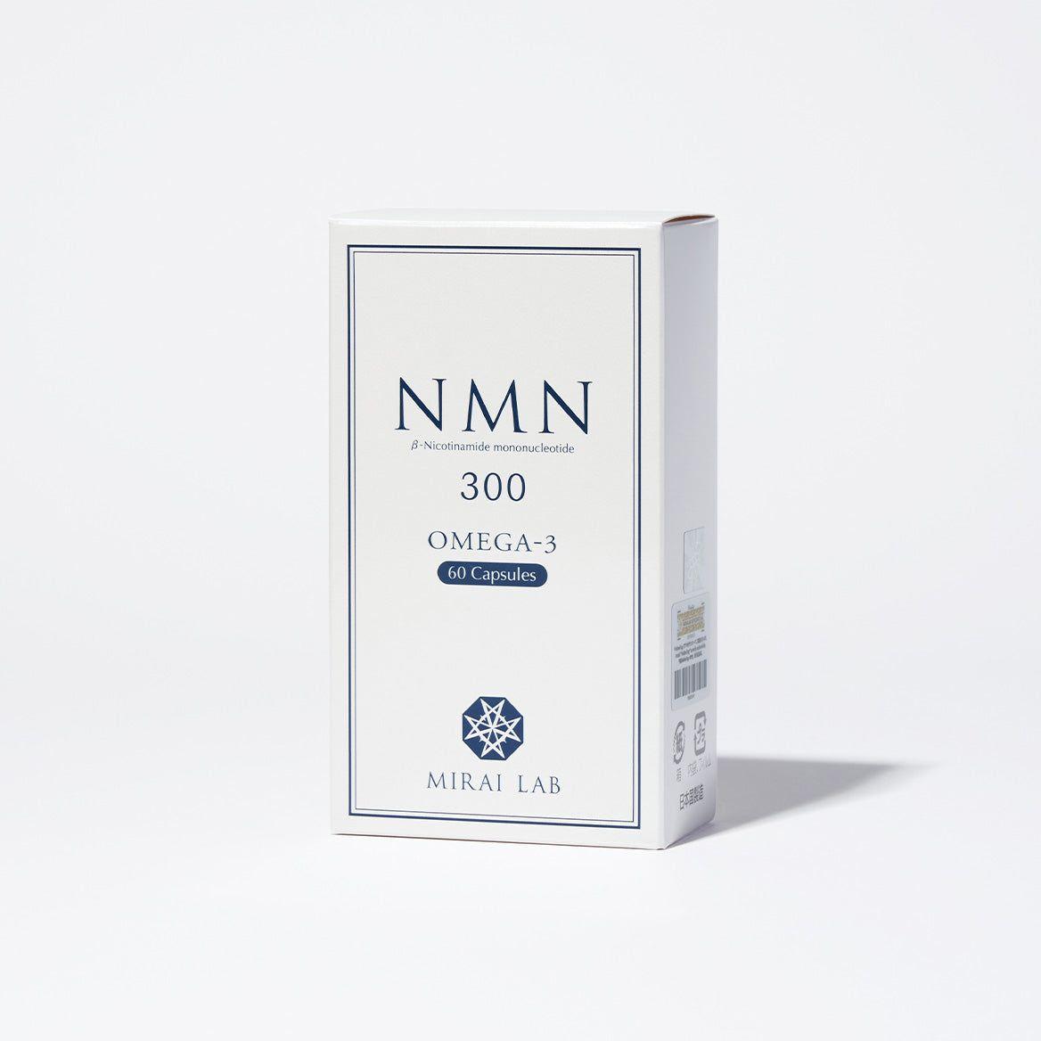 MIRAI LAB NMN 300+ Omega 3 Plus (60 tablets) - Glam Global UK