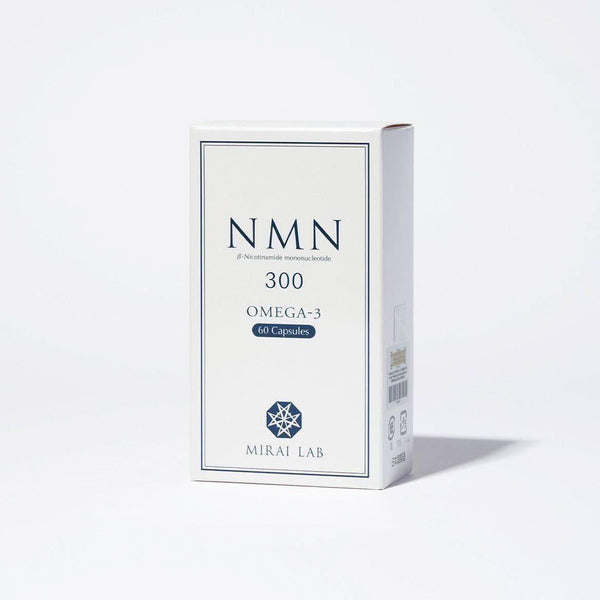 MIRAI LAB NMN 300+ Omega 3 Plus (60 tablets) - Glam Global UKMIRAI LAB