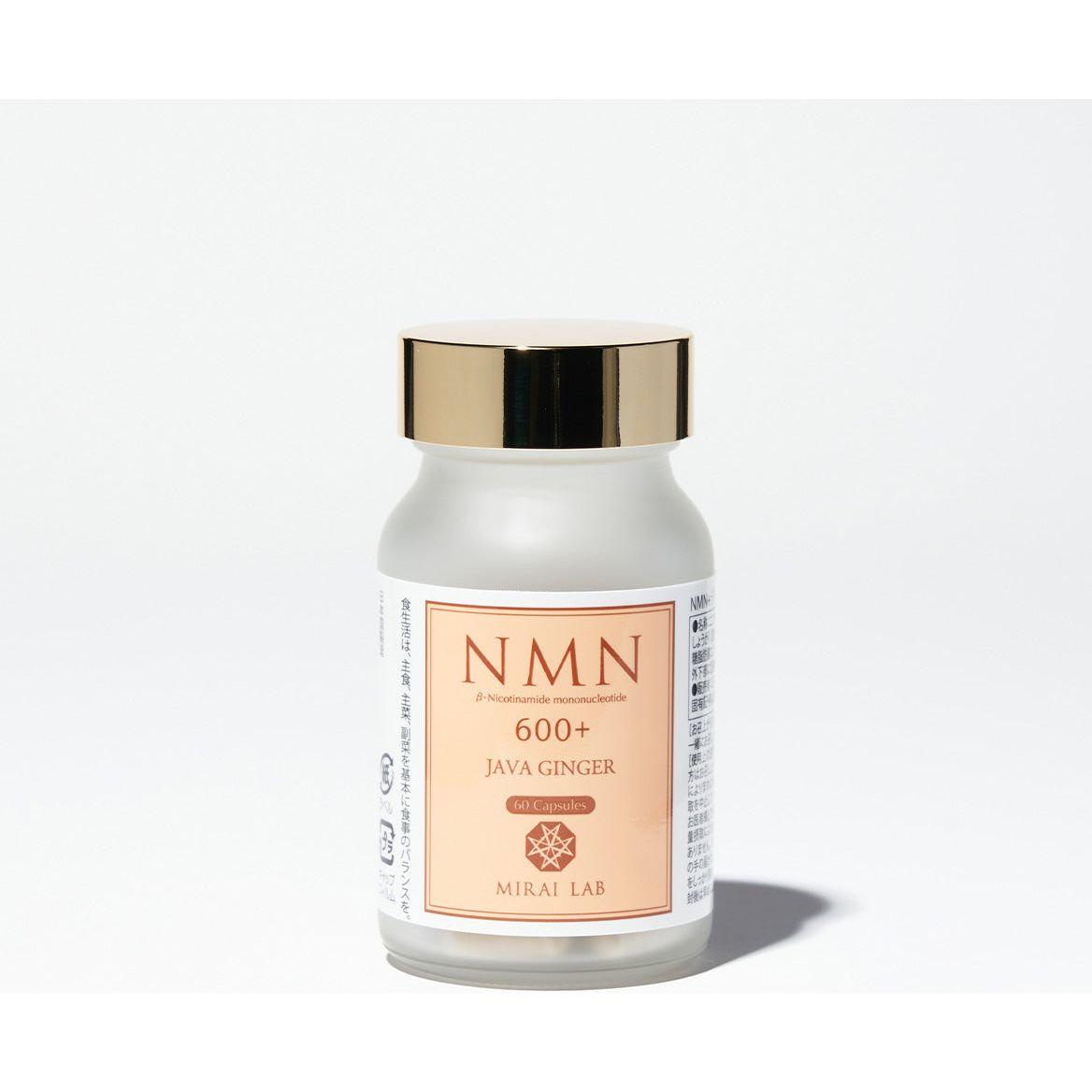 MIRAI LAB NMN 600+ JAVA GINGER PLUS (60 capsules) - Glam Global UK