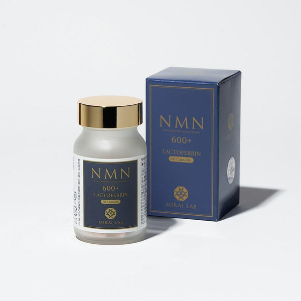 MIRAI LAB NMN 600+ Lactoferrin Plus (60 capsules) - Glam Global UKMIRAI LAB