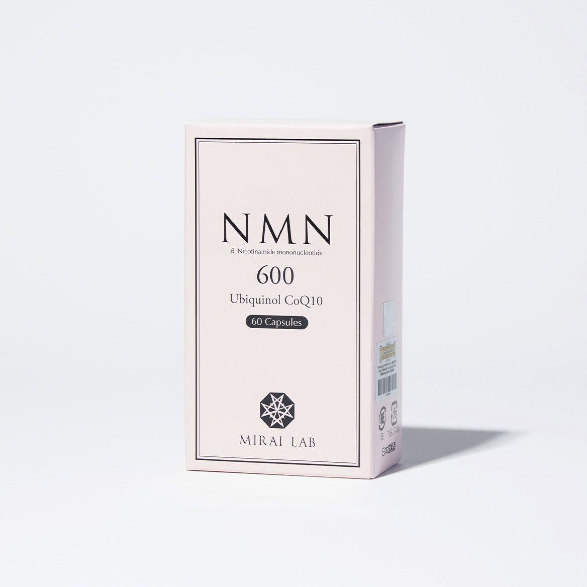 MIRAI LAB NMN 600+ Reduced Coenzyme Q10 (60 tablets) - Glam Global UK