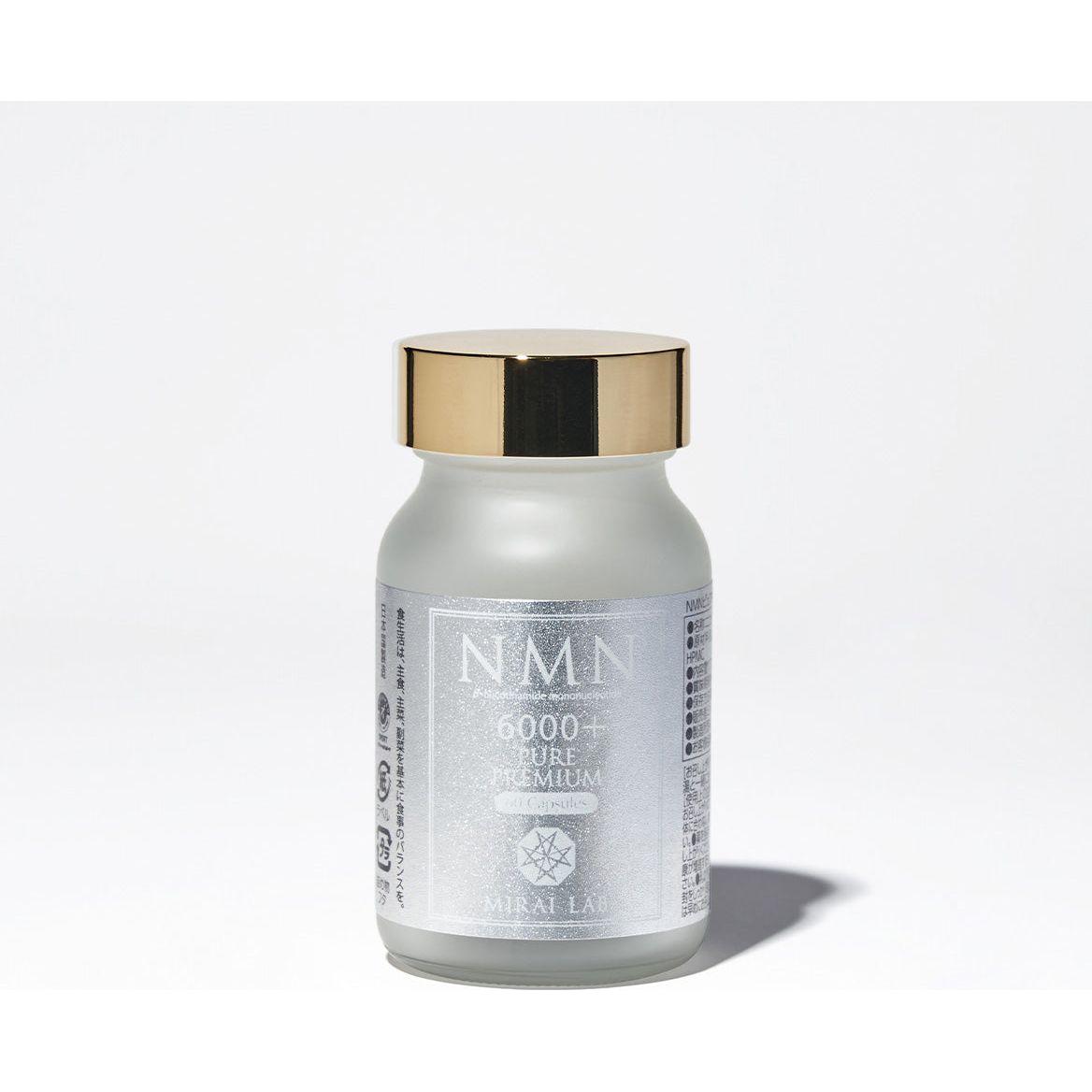 MIRAI LAB NMN 6000+ Pure Premium Plus (60 capsules) - Glam Global UK