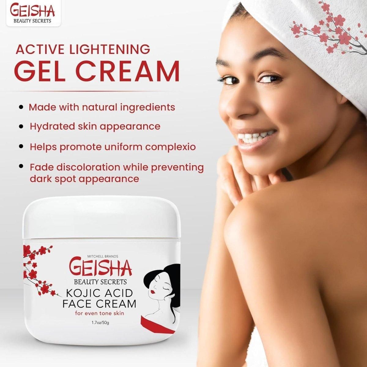 Mitchell Brands Geisha Kojic Acid Cream - 50ml - Glam Global UK