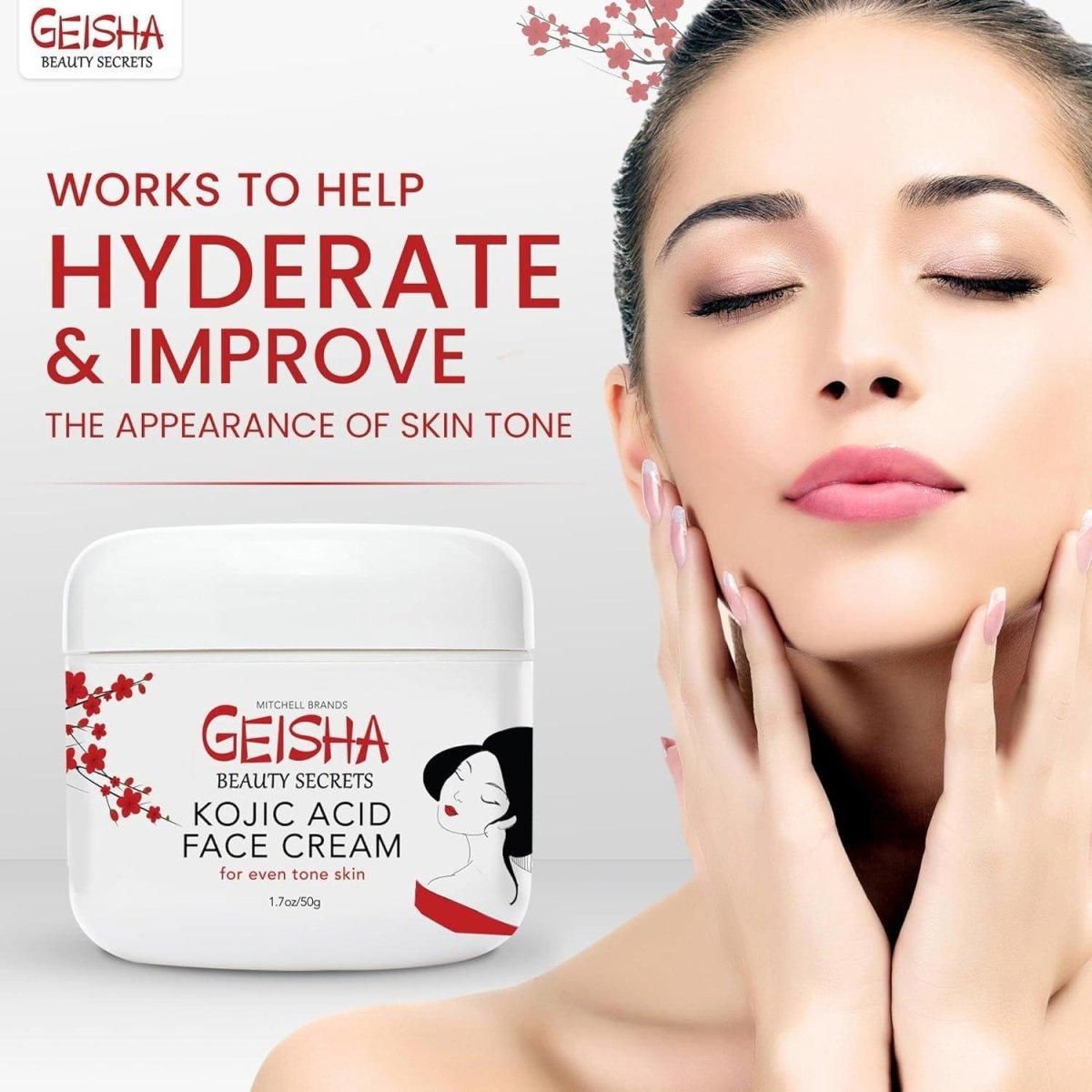 Mitchell Brands Geisha Kojic Acid Cream - 50ml - Glam Global UK