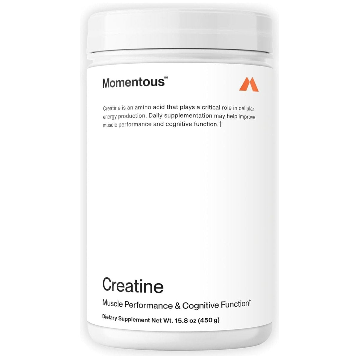 Momentous Creatine Dietary Supplement 15.8 oz - 450 g - Glam Global UK