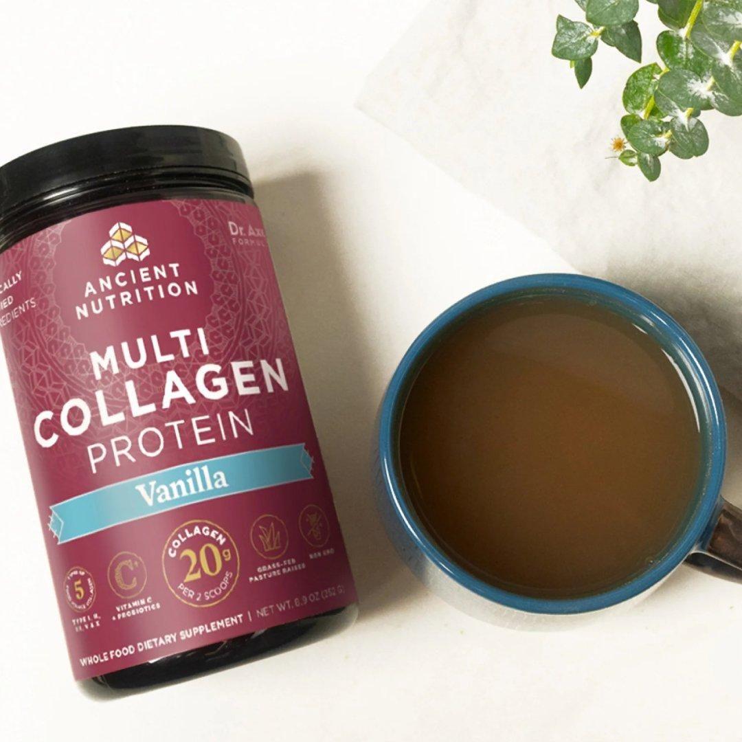 Multi Collagen Protein - Vanilla - Glam Global UK