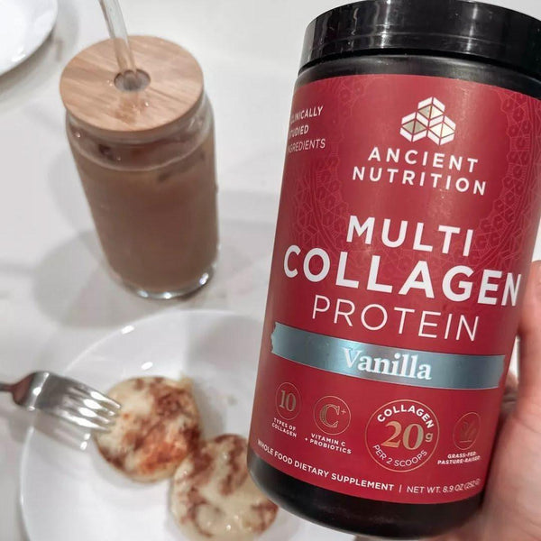 Ancient Nutrition Multi Collagen Protein - Vanilla - Glam Global UKAncient Nutrition