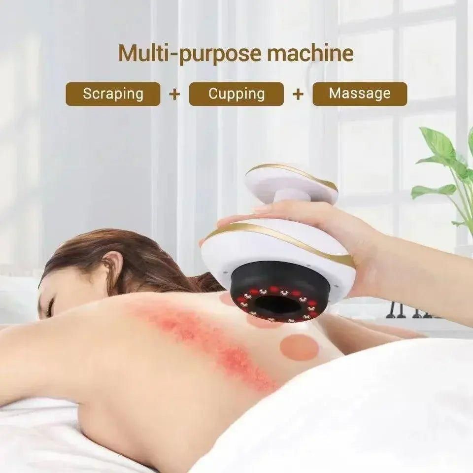 Multifunctional Electric Cupping and Scraping Therapy Device with LCD Display - Glam Global UK