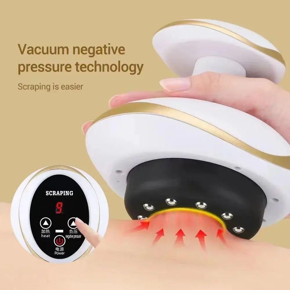 Multifunctional Electric Cupping and Scraping Therapy Device with LCD Display - Glam Global UK