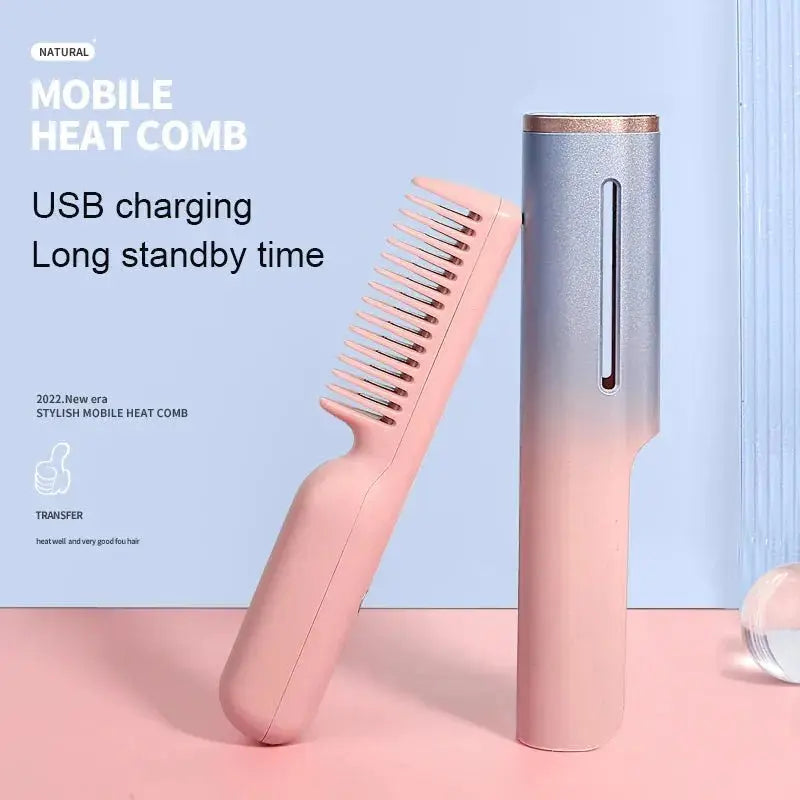 Multifunctional USB Rechargeable Hair Straightener - Glam Global UKGlam Global UK