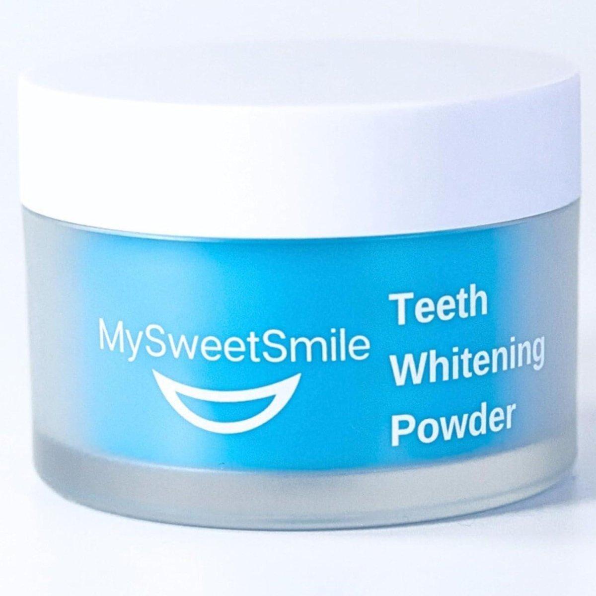 MySweetSmile Teeth Whitening Powder (6 Month Supply) - Glam Global UK