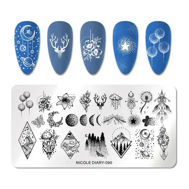 Nail Art Stamping Plates - Glam Global UKGlam Global UK