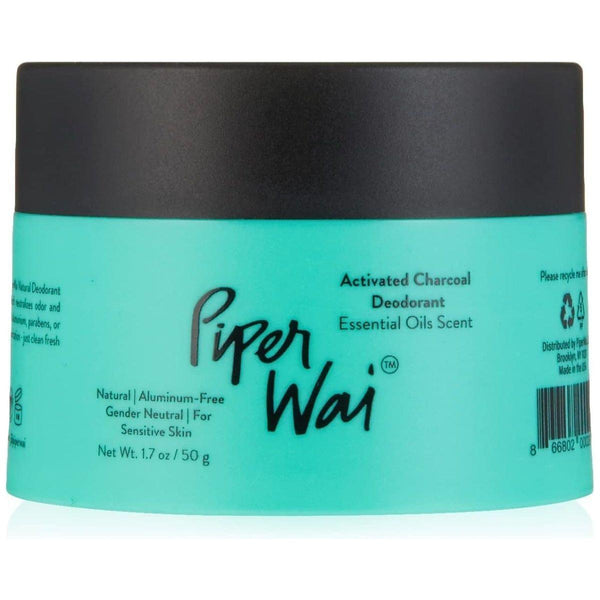PiperWai Natural Deodorant W/Activated Charcoal - Glam Global UKPiperWai