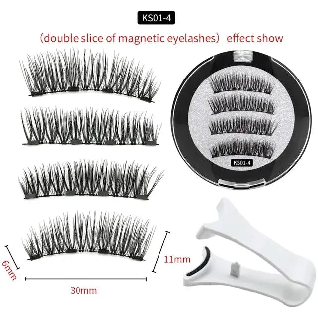 Natural Magnetic Eyelashes - Glam Global UK