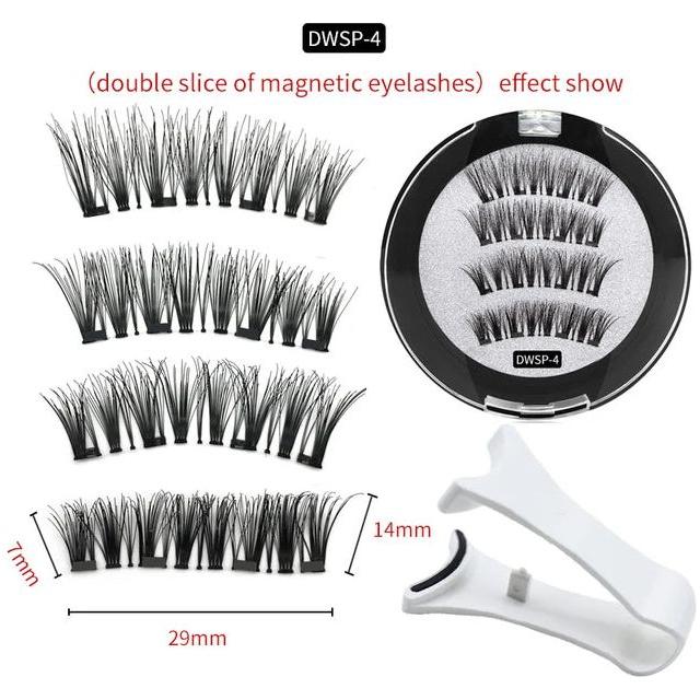 Natural Magnetic Eyelashes - Glam Global UK