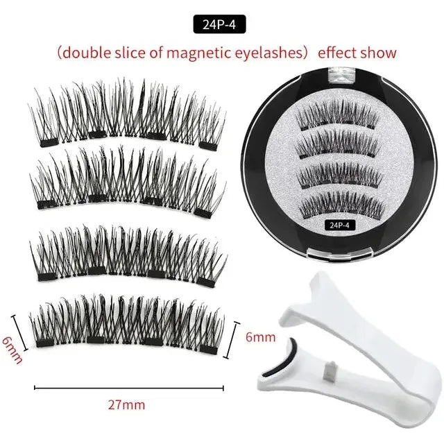 Natural Magnetic Eyelashes - Glam Global UK