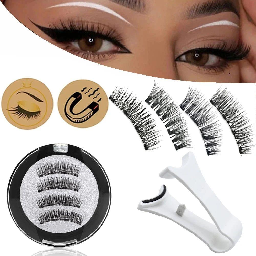 Natural Magnetic Eyelashes - Glam Global UK