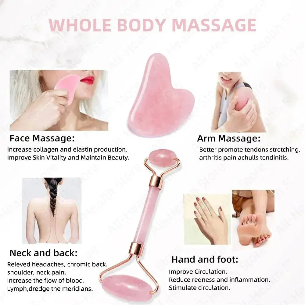 Natural Massage Tool Set - Glam Global UK