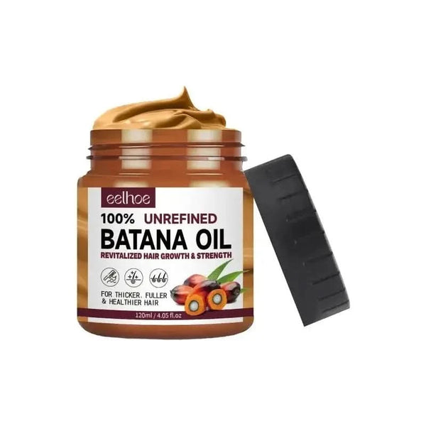 Natural Unrefined Batana Oil – 100% Organic Hair Oil for Hydration, Shine & Hair Growth - 120ml - Glam Global UKEelHope