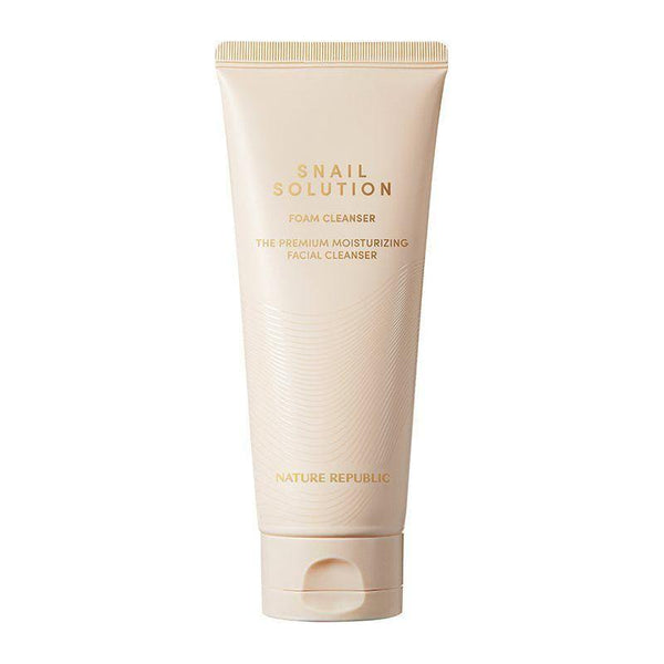 NATURE REPUBLIC Snail Solution Foam Cleanser 150ml - Glam Global UKNATURE REPUBLIC