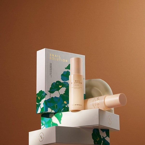 NATURE REPUBLIC Snail Solution Skin Care Set - Glam Global UKNATURE REPUBLIC