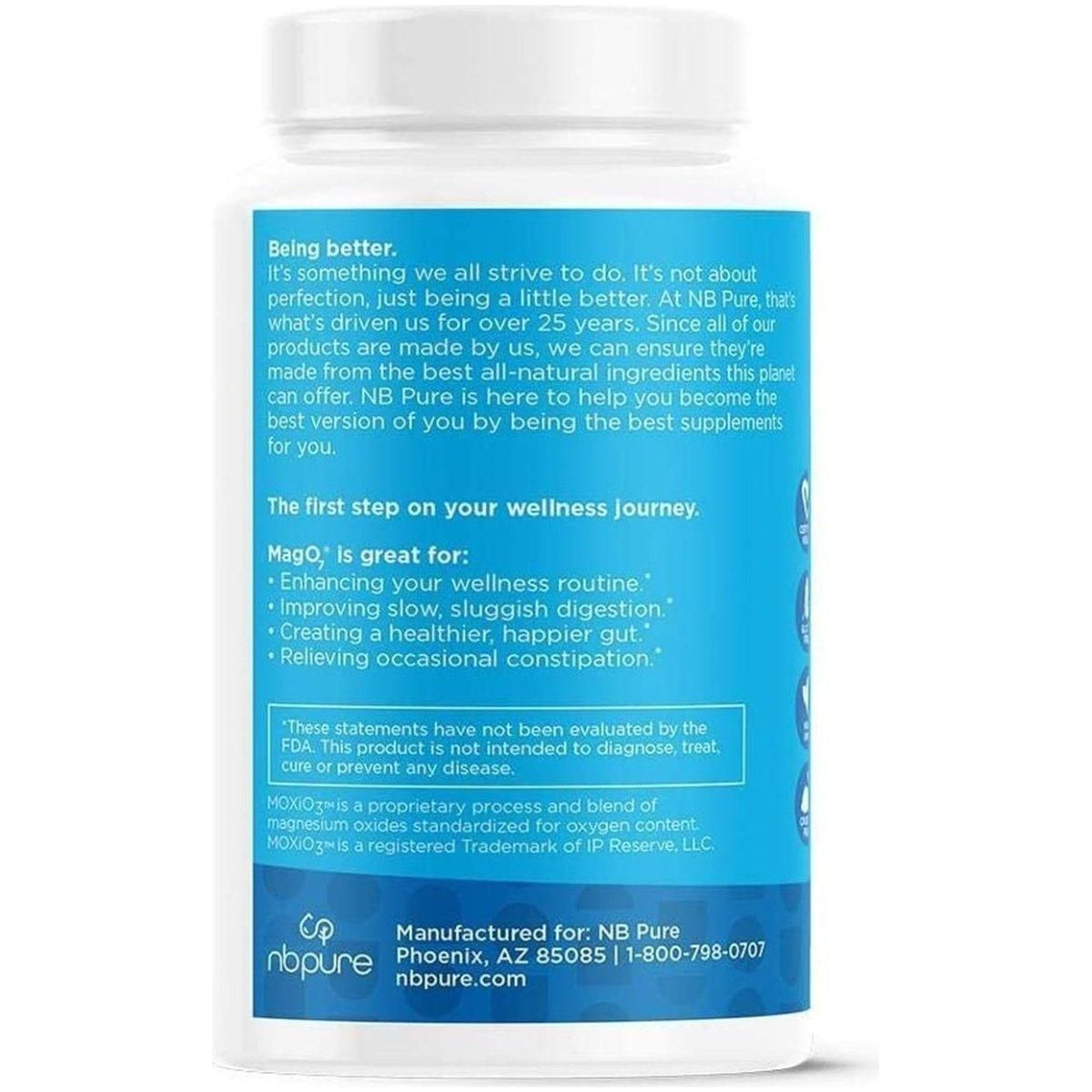 nbpure MagO7 - Natural Colon Cleanse & Detox - 30 Capsules - Glam Global UK