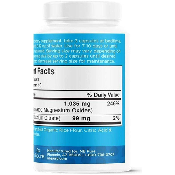 nbpure MagO7 - Natural Colon Cleanse & Detox - 30 Capsules - Glam Global UKnbpure