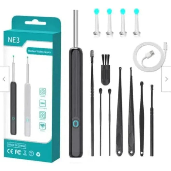 NE3 Wireless Ear Cleaner with Camera & LED Light for iPhone - Glam Global UKGlam Global UK