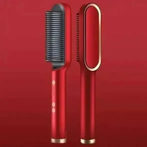 Negative Ion Hair Straightener Styling Comb - Glam Global UK