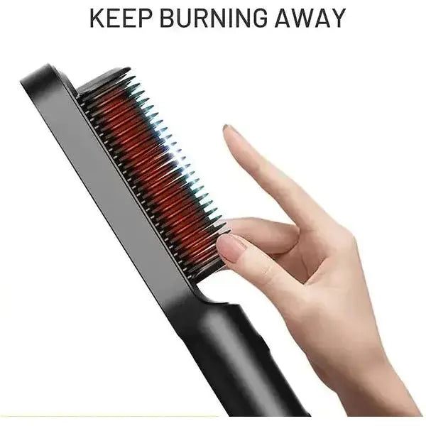 Negative Ion Hair Straightener Styling Comb - Glam Global UK