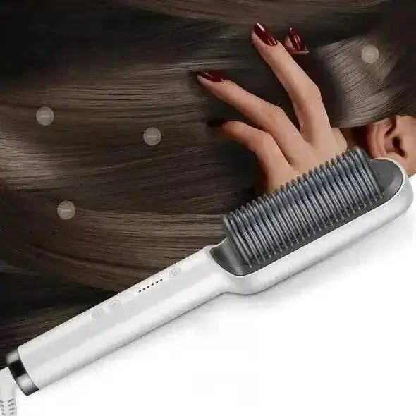 Negative Ion Hair Straightener Styling Comb - Glam Global UK