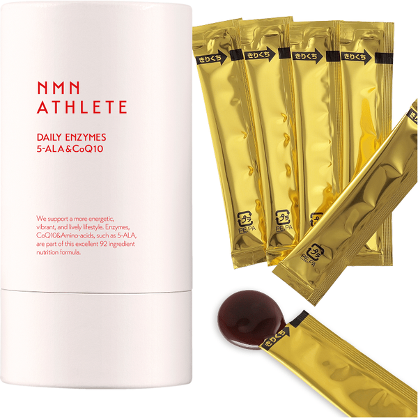 NMN ATHLETE Daily Enzymes with 5 - ALA & CoQ10 - Glam Global UKNMN ATHLETE