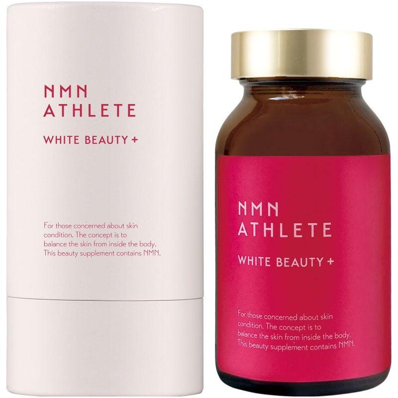 NMN ATHLETE White Beauty+ 120 Tablets - Glam Global UK