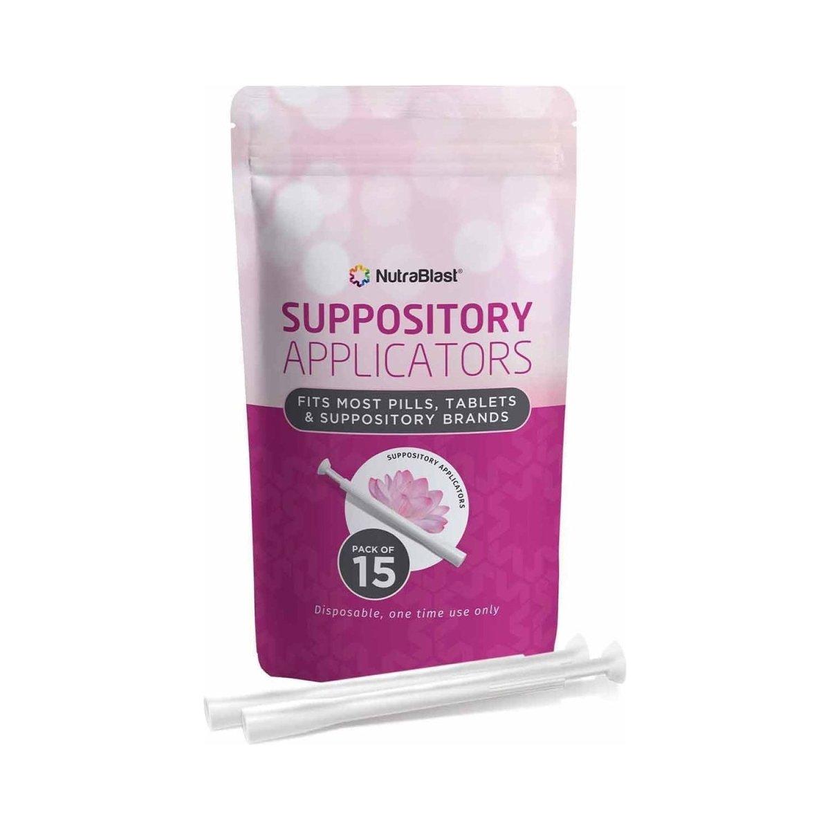 NutraBlast Disposable Vaginal Suppository Applicators Fits Most Sizes - Glam Global UK