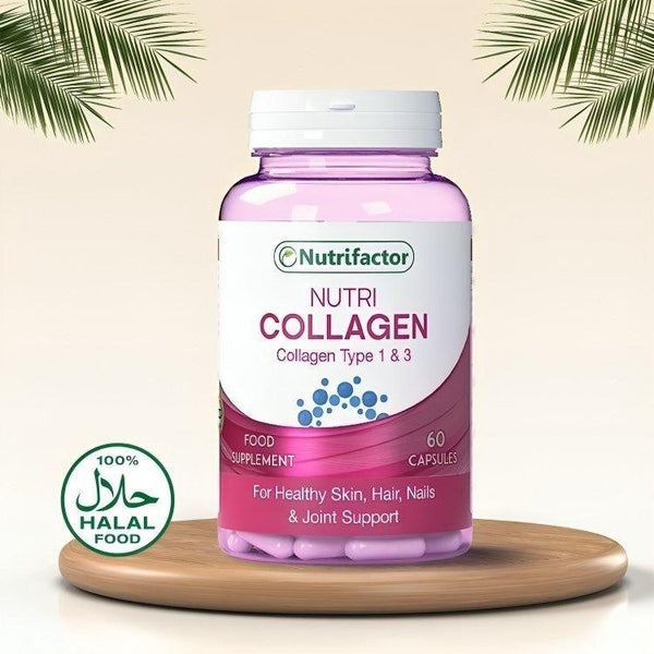 Nutri Collagen - Vitamin C - Biotin - Boost Skin Health & Joint Support (60pcs) - Glam Global UKNutrifactor
