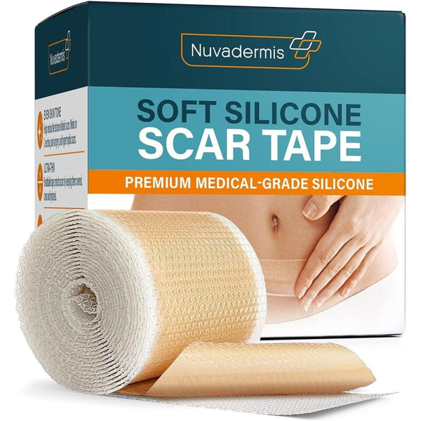 NUVADERMIS Soft Silicone Scar Tape - 1 Pack - Glam Global UKNUVADERMIS