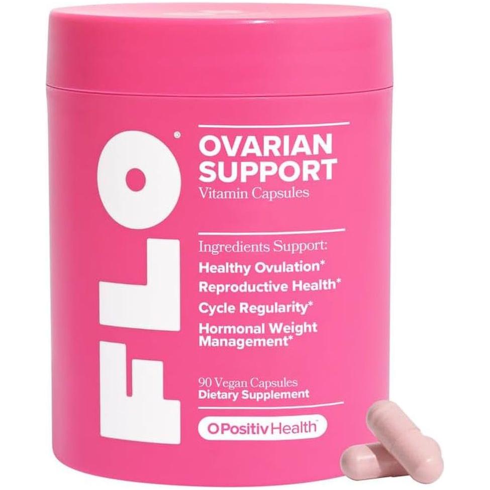 O Positiv FLO Ovarian Health Vitamin Capsules - 30 Count - Glam Global UK