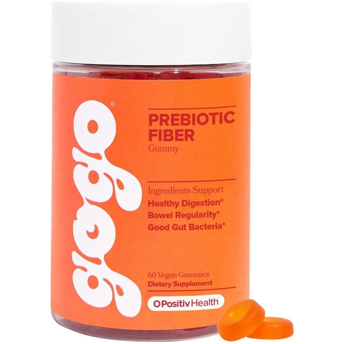 O Positiv GOGO Prebiotic Fiber Gummy - 60 Count - Glam Global UK