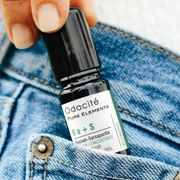 Odacité Ba+S Baobab + Sarsaparilla Eye Contour Serum Concentrate Roller - 5ml - Glam Global UKOdacité