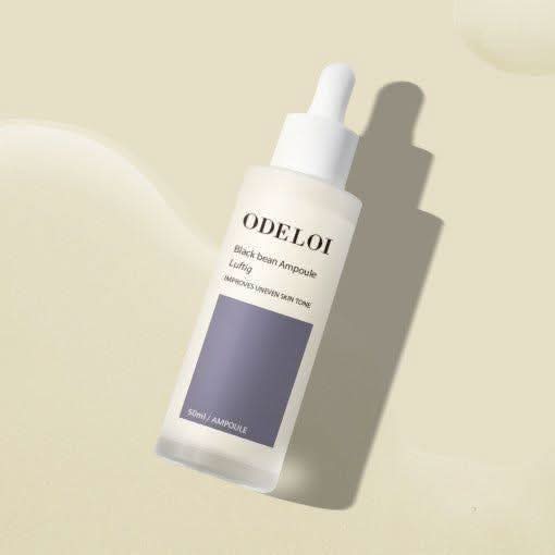 ODELOI Black bean Ampoule Luftig 50ml - Glam Global UKODELOI