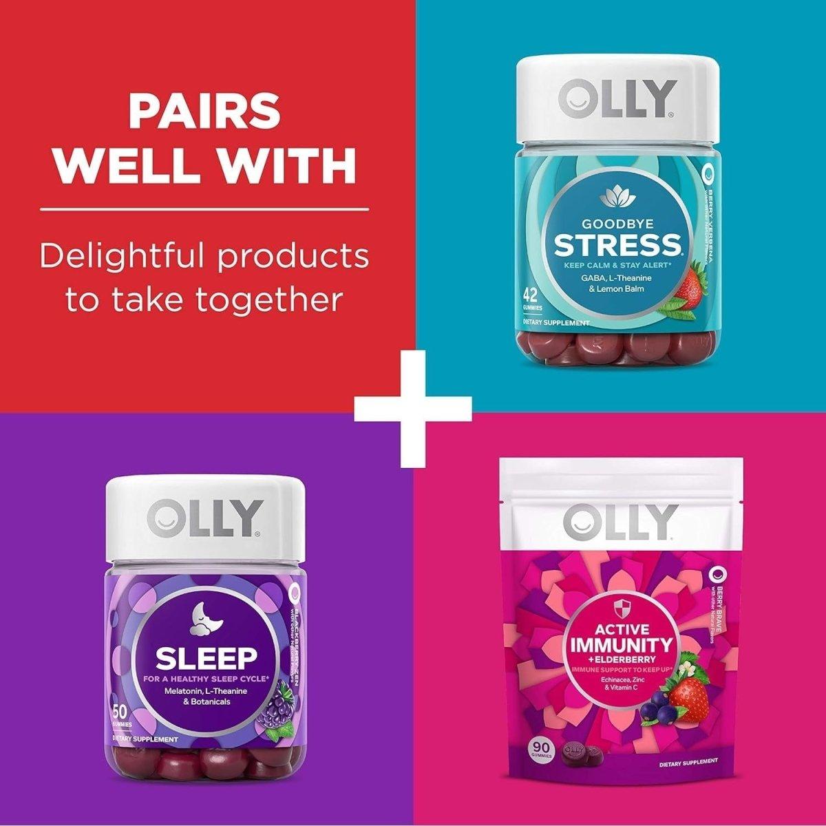 OLLY Multi + Probiotic Adult Multivitamin Gummy, 1 Billion Cfus (70 Gummies), Tropical Twist - Glam Global UK