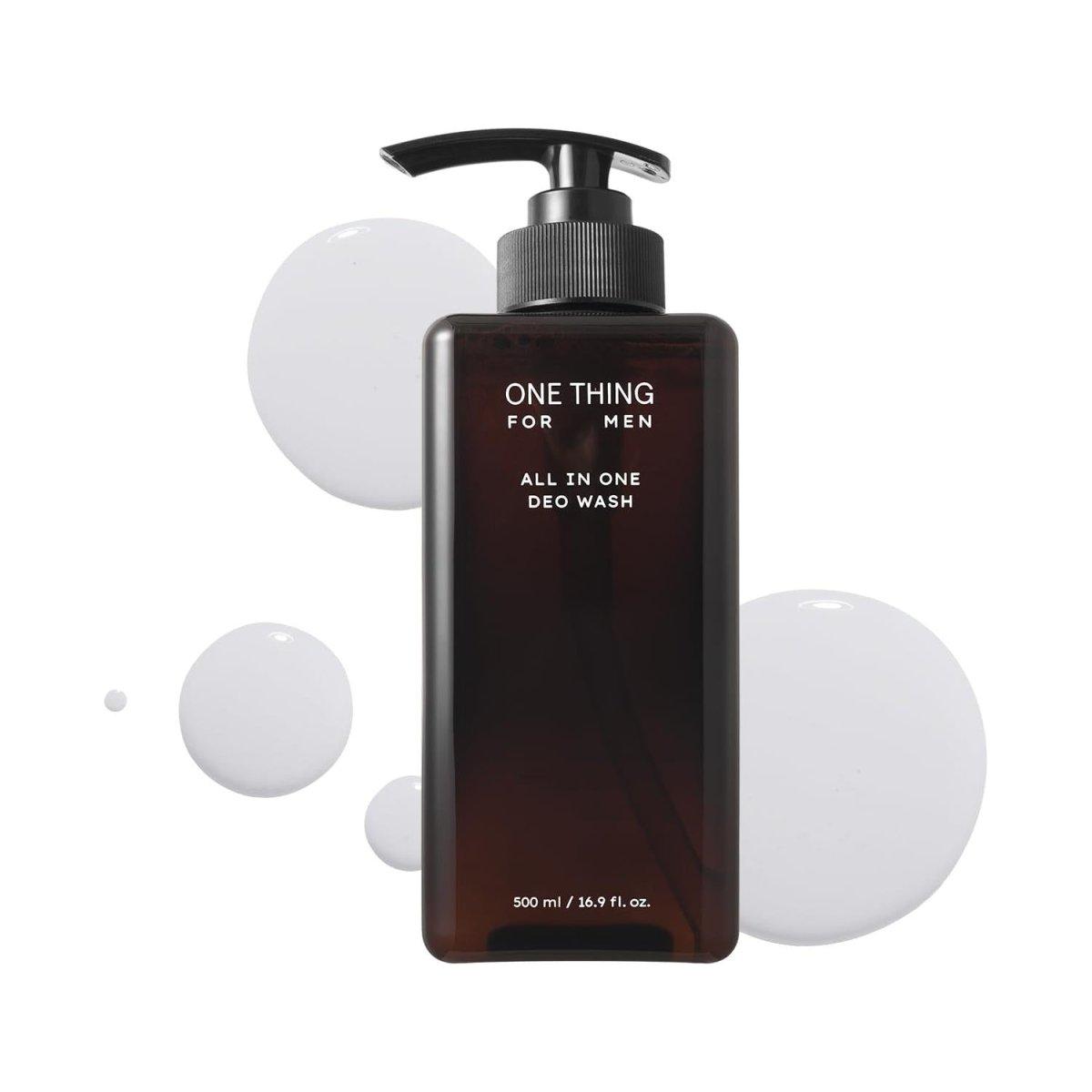 [ONE THING] FOR MEN All in One Deo Wash 500ml - Glam Global UK