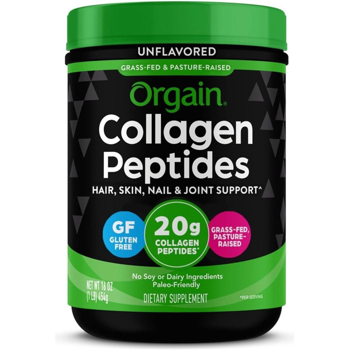 Orgain Collagen Peptides 25 Ct (454G) - Glam Global UK
